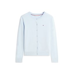 TOMMY HILFIGER Geacă tricotată albastru pastel