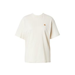 Carhartt WIP Tricou 'Chase' auriu / alb natural