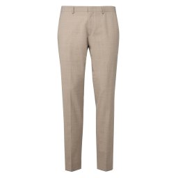 Michael Kors Pantaloni cu dungă bej amestecat