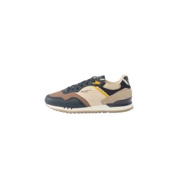 Pepe Jeans Sneaker low bej / bleumarin / ciocolatiu