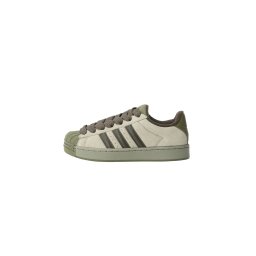 ADIDAS ORIGINALS Sneaker low 'SUPERSTAR' gri deschis / oliv / verde pin
