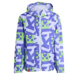 ADIDAS TERREX Geacă outdoor 'Minecraft ' verde / lila / mov liliachiu