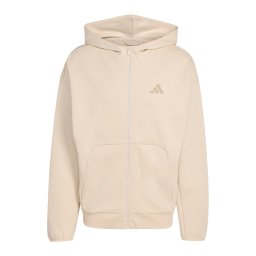 ADIDAS SPORTSWEAR Bluză cu fermoar sport crem
