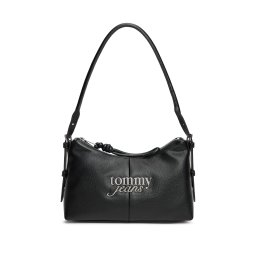 Tommy Jeans Geantă de umăr 'BOLD' negru
