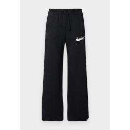 Nike Sportswear Pantaloni 'PHNX FLC' negru / alb