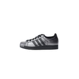 ADIDAS ORIGINALS Sneaker low 'SUPERSTAR II' negru / argintiu