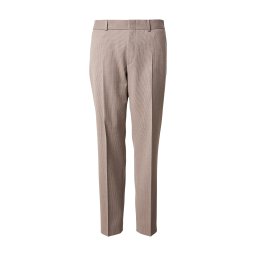 Michael Kors Pantaloni cu dungă maro / maro cappuccino