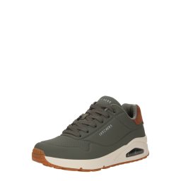 SKECHERS Sneaker low 'Uno - Suited On Air' oliv / alb