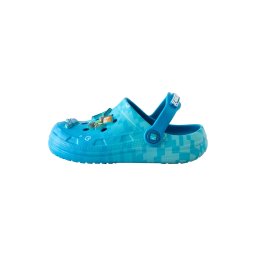 Next Pantofi deschiși 'Minecraft' crem / albastru deschis / maro caramel / verde