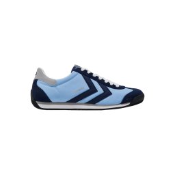 Hummel Sneaker low 'Stadion' azuriu / albastru închis / gri