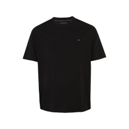 Tommy Hilfiger Big & Tall Tricou 'ESS SEASONAL' negru