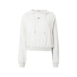 Nike Sportswear Hanorac sport 'CHILL' negru / alb amestacat