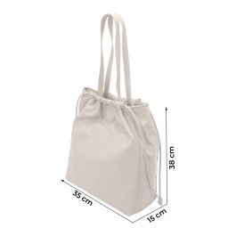Calvin Klein Jeans Geantă tip sac alb kitt