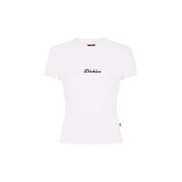 DICKIES Tricou '6E98' negru / alb
