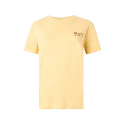 ROXY Tricou 'Oceanregular Poster' turcoaz / maro deschis / galben pastel / portocaliu