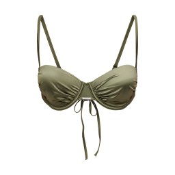 Calvin Klein Swimwear Sutien costum de baie oliv