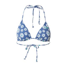 ROXY Sutien costum de baie 'Essentials Tiki Tri' albastru / verde pin / alb