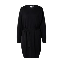 ICHI Rochie tricotat 'IHLULS' negru