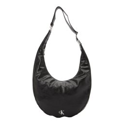 Calvin Klein Geantă de umăr negru / alb