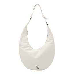 Calvin Klein Geantă de umăr negru / alb