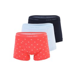 Calvin Klein Underwear Boxeri bleumarin / albastru deschis / roz zmeură / alb