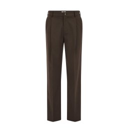 WE Fashion Pantaloni maro închis