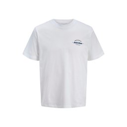 Jack & Jones Junior Tricou 'JJBRANDON' bleumarin / negru / alb
