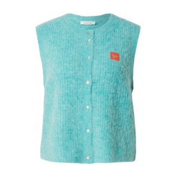 AMERICAN VINTAGE Vestă tricotată 'EAST' turcoaz