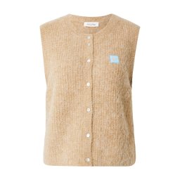 AMERICAN VINTAGE Vestă tricotată 'EAST' maro cămilă
