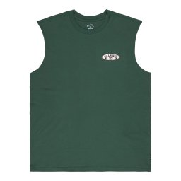 BILLABONG Tricou 'Re Issue' fildeş / verde închis