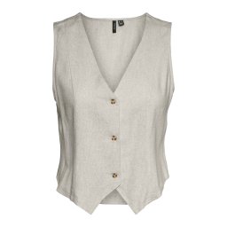 VERO MODA Vestă 'VMMYMILO' gri argintiu