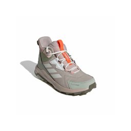 ADIDAS TERREX Botine 'Anylander' gri taupe / oliv / portocaliu închis / alb
