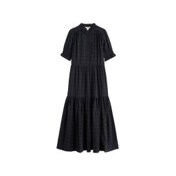 Seasalt Cornwall Rochie 'Feather Star' bleumarin / negru