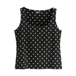 Next Top verde pastel / negru