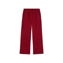 WE Fashion Pantaloni roşu închis