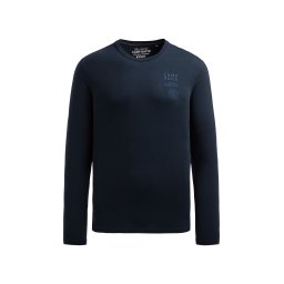 CAMP DAVID Tricou albastru marin / bleumarin