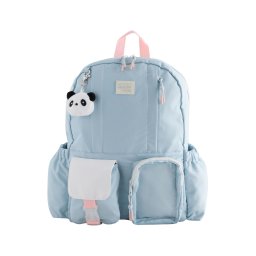 Next Rucsac albastru deschis / roz