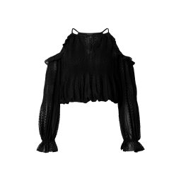 GUESS Bluză negru