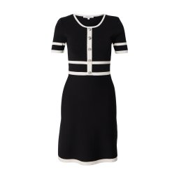 Morgan Rochie tricotat '231-RMLALA' crem / negru