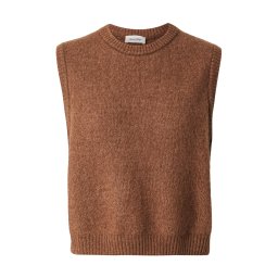 AMERICAN VINTAGE Pulover 'VITOW' ciocolatiu