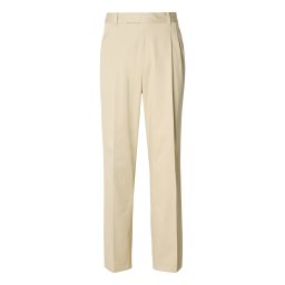 BOSS Pantaloni cutați 'C-Pat-BB-DPL-262' crem