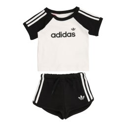 ADIDAS ORIGINALS Set 'STS' negru / alb