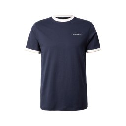 Hackett London Tricou bleumarin / alb