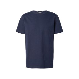 SELECTED Tricou 'SLHLEANDER' albastru noapte