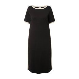 Ulla Popken Rochie bej deschis / negru