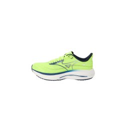 MIZUNO Sneaker de alergat 'WAVE RIDER' albastru închis / galben citron / alb