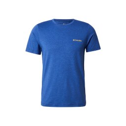 COLUMBIA Tricou funcțional 'Kwick Hike' albastru amestec / galben