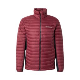 COLUMBIA Geacă outdoor 'Powder Pass' roșu vin / negru / alb