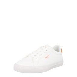 Pepe Jeans Sneaker low 'COURT' portocaliu / alb