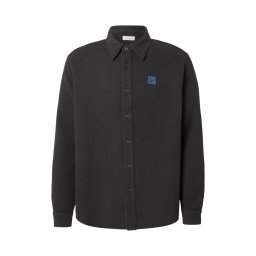 AMERICAN VINTAGE Cămașă 'AFAZ' albastru / gri metalic